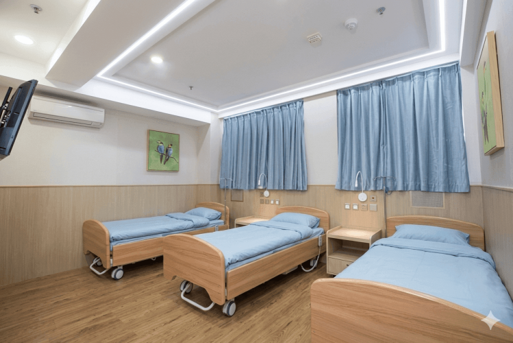 Three single bed room